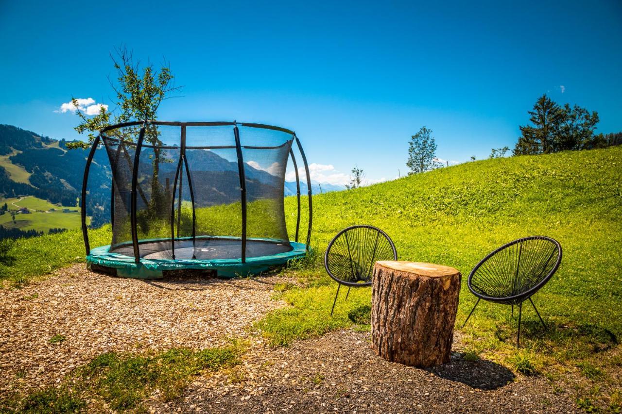 Apartamento Lindbichlhof Urlaub Am Bio Bauernhof Sankt Johann im Pongau Exterior foto