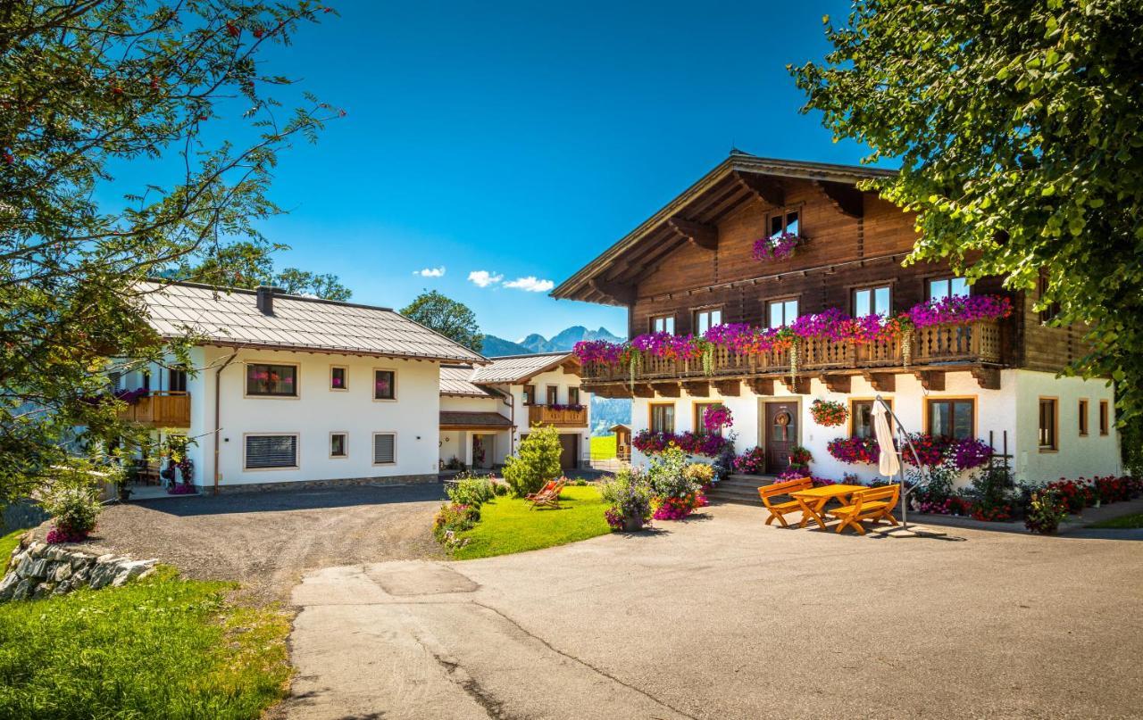 Apartamento Lindbichlhof Urlaub Am Bio Bauernhof Sankt Johann im Pongau Exterior foto